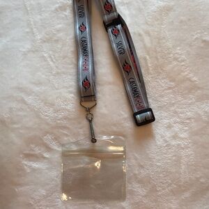Silver Disney Castaway Club Lanyard